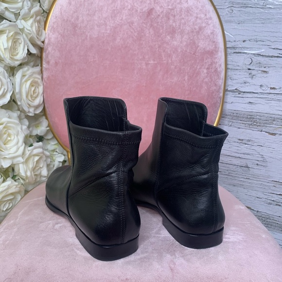 🚫 SOLD Max Mara Flat Leather booties - 40 - Picture 3 of 5